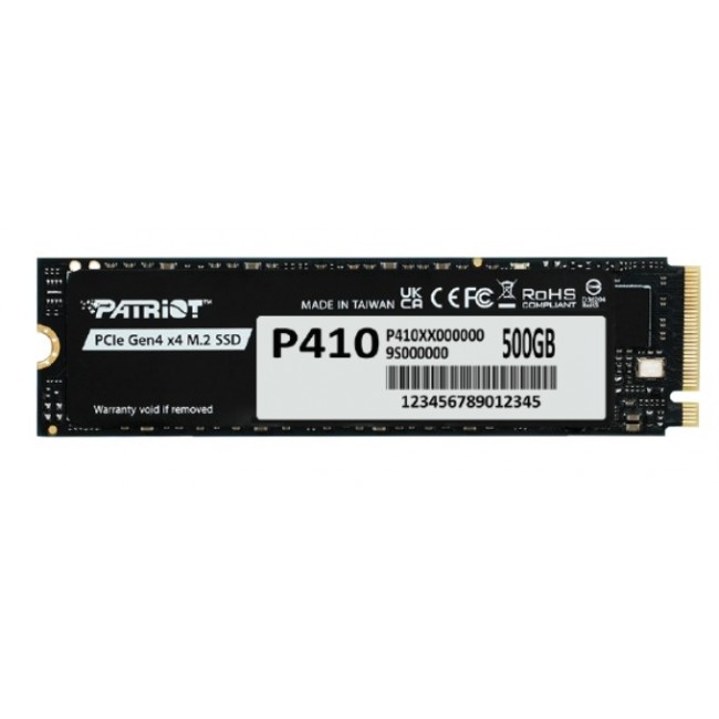Patriot Memory P410 500 GB M.2 PCI Express NVMe