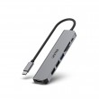 UNITEK uHUB S7+ Wired USB 3.2 Gen 1 (3.1 Gen 1) Type-C Grey