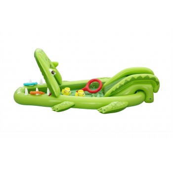 Bestway Later Gator Kids Inflatable Water Play Center and Pool 2.34 m x 1.63 m x 87 cm