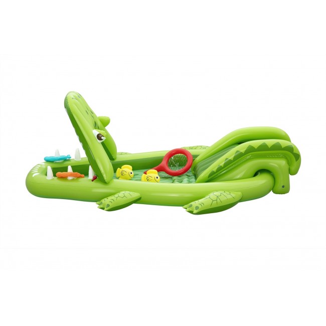 Bestway Later Gator Kids Inflatable Water Play Center and Pool 2.34 m x 1.63 m x 87 cm