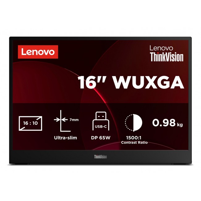Lenovo ThinkVision M16 Monitor