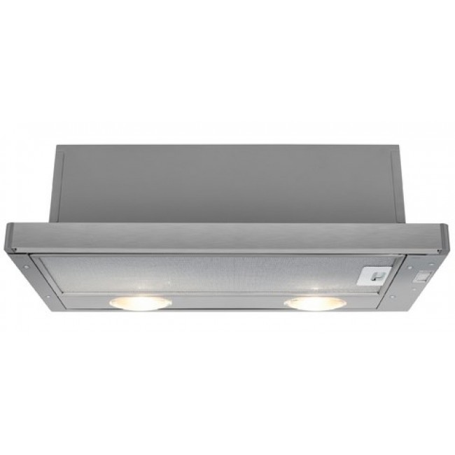 Beko HNT61210X cooker hood 280 m /h Semi built-in (pull out) Stainless steel