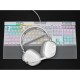 Corsair HS80 RGB Headset Wireless Head-band Gaming White Corsair HS80 RGB Headset Wireless Head-band Gaming White