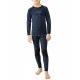 Viking Riko Thermal Underwear for Kids Black-Blue 500-14-3030-15 116-128cm Viking Riko Thermal Underwear for Kids Black-Blue 500-14-3030-15 116-128cm