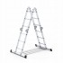 Aluminum multifunction ladder 4x3