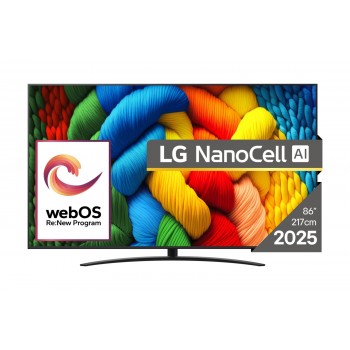 LG NanoCell AI 86NANO81A3A TV 2.18 m (86