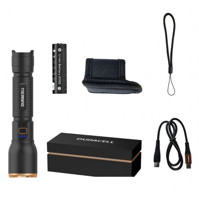 Duracell DF3000R Flashlight black Duracell DF3000R Flashlight black