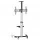 Manhattan TV & Monitor Mount, Trolley Stand, 1 screen, Screen Sizes: 37-65