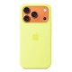 Apple iPhone 17 Pro Silicone Case with MagSafe Neon Yellow