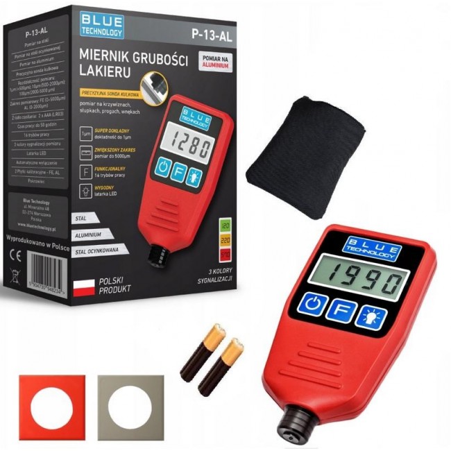 Miernik grubo ci lakieru Blue Technology P-13-AL