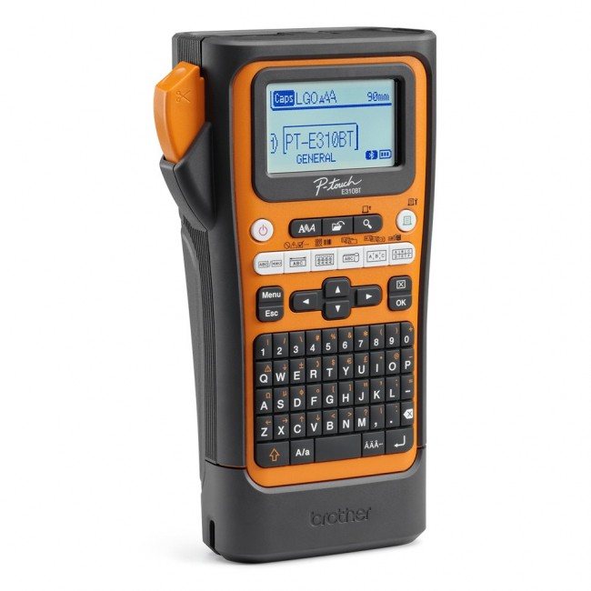 Brother PT-E310BTVP Pro | Thermal | Label Printer | Orange/Black Brother PT-E310BTVP Pro | Thermal | Label Printer | Orange/Black