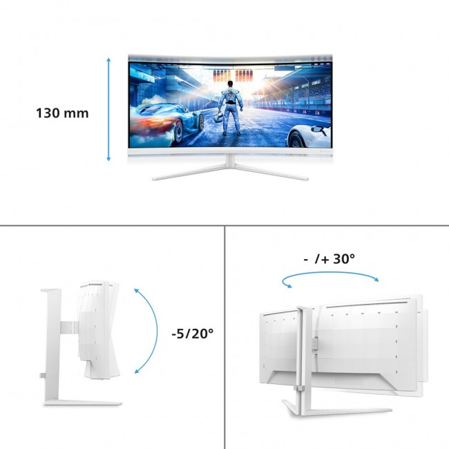 Philips Evnia 5000 34M2C5501A/00 computer monitor 86.4 cm (34 Philips Evnia 5000 34M2C5501A/00 computer monitor 86.4 cm (34