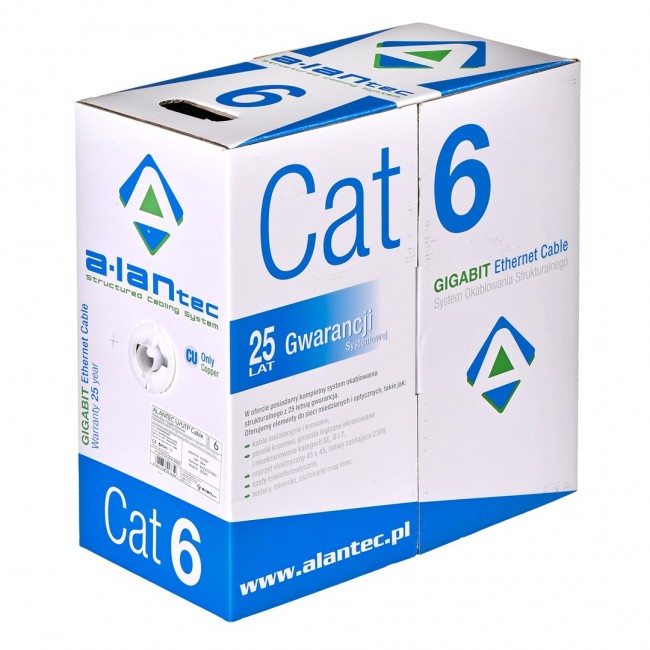 Alantec KIU6LSOH305D networking cable Grey Cat6 U/UTP (UTP) Alantec KIU6LSOH305D networking cable Grey Cat6 U/UTP (UTP)