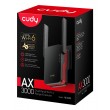 Cudy RE3000 network extender Network repeater Black, Red 10, 100, 1000 Mbit/s