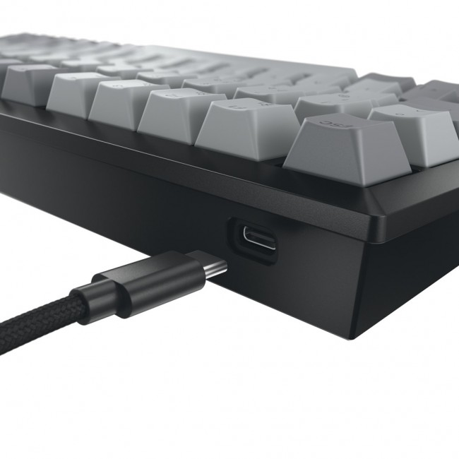 CHERRY KW 300 MX keyboard Home USB + Bluetooth QWERTZ German Black, Copper, Grey