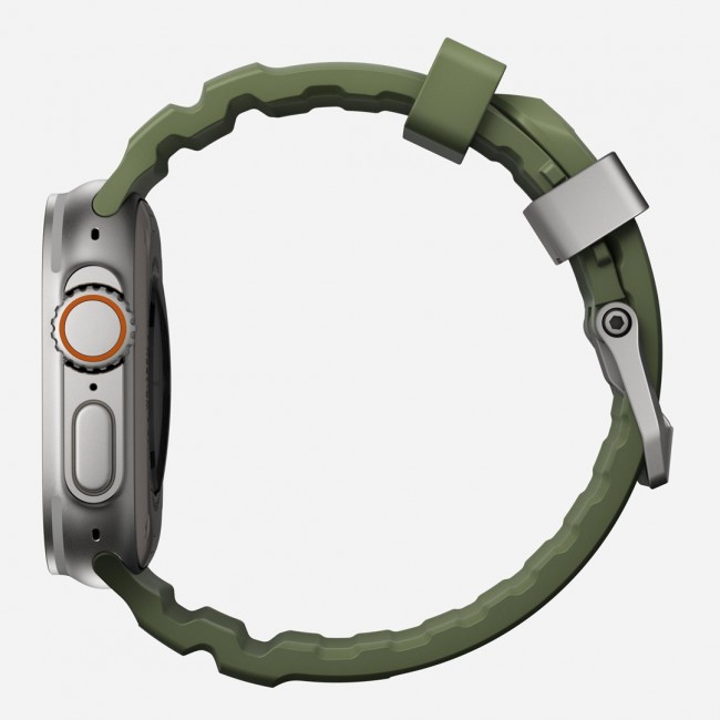 Nomad Rocky Point Band Natural Leather, Titanium