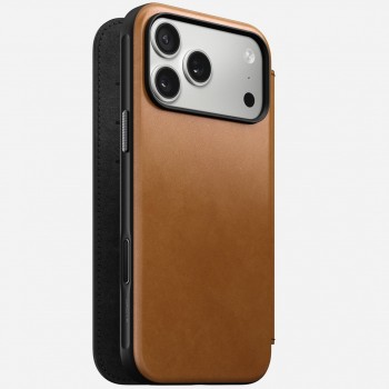 Nomad Modern Leather Folio mobile phone case 17.5 cm (6.9