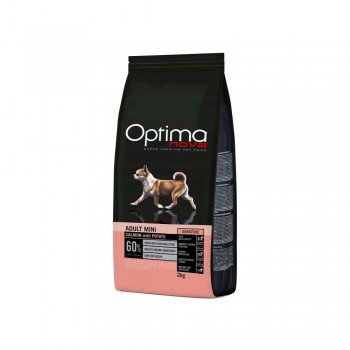 OPTIMANOVA Mono Dog Adult Mini Salmon and Potatoes - dry dog food - 2kg