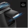 Taurus 3 Side Shave IPX7 Rotation shaver Trimmer Black, Blue Taurus 3 Side Shave IPX7 Rotation shaver Trimmer Black, Blue