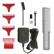 Wahl Cordless Detailer Li Burgundy, Silver Lithium-Ion (Li-Ion)
