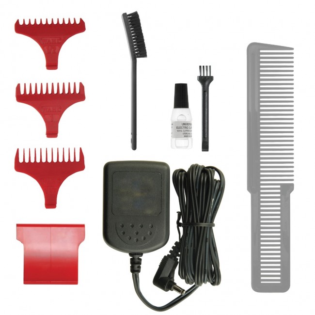 Wahl Cordless Detailer Li Burgundy, Silver Lithium-Ion (Li-Ion)