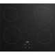 Beko HII64401QT Black Built-in 60 cm Zone induction hob 4 zone(s) Beko HII64401QT Black Built-in 60 cm Zone induction hob 4 zone(s)