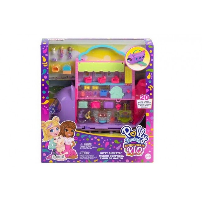 Polly Pocket KITTY AIRWAYS Playset Polly Pocket KITTY AIRWAYS Playset