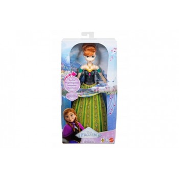 Disney Frozen Singing Anna Princess Doll JDX53 MATTEL
