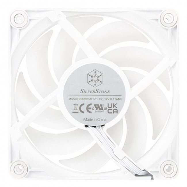 Silverstone VISTA 120 ARGB Motherboard Fan 12 cm White 1 pc(s) Silverstone VISTA 120 ARGB Motherboard Fan 12 cm White 1 pc(s)