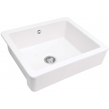 Ceramic sink 1-bowl farmhouse