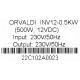 Orvaldi Inverter 12-500W Line-Interactive 0.5 kVA Orvaldi Inverter 12-500W Line-Interactive 0.5 kVA