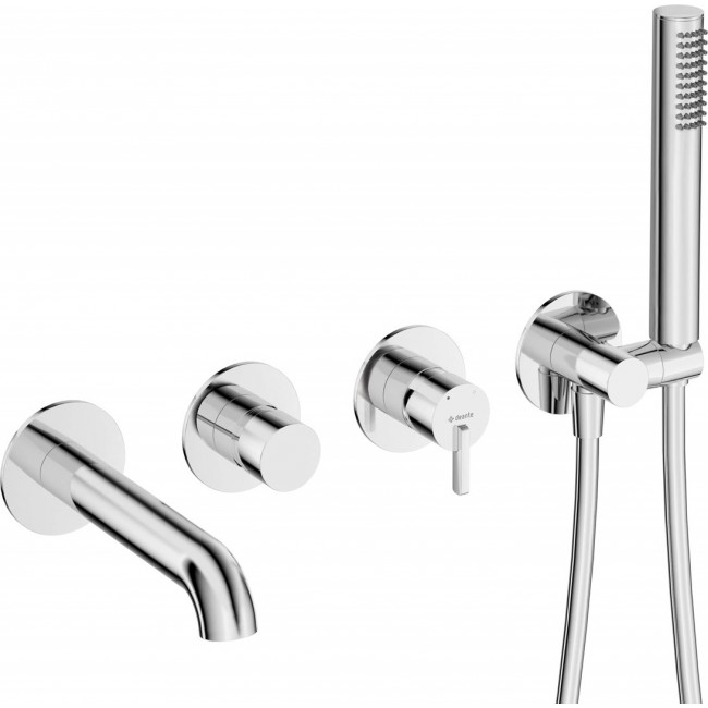 Concealed bath mixer with shower set Concealed bath mixer with shower set
