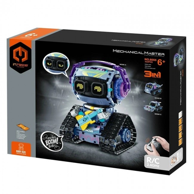 iM.Master RC Robot 3-in-1 building blocks, 433 pieces