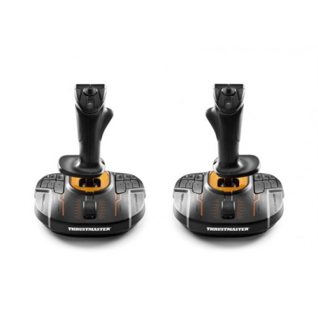 Thrustmaster T.16000M FCS SPACE SIM DUO Black, Orange USB Joystick Analogue / Digital PC Thrustmaster T.16000M FCS SPACE SIM DUO Black, Orange USB Joystick Analogue / Digital PC