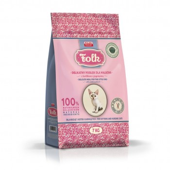 FOLK Gentle meal for kittens with rabbit and lamb - dry cat food - 7kg