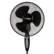 GreenBlue floor fan, 40W, 3 levels of airflow, 1.25m high 1.5m cable, with remote control and timer up to 7.5h, GB580