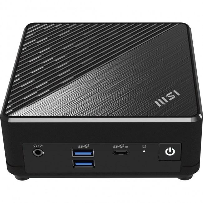 MSI Cubi N ADL S-254AT Intel N N200 4 GB DDR4-SDRAM 128 GB SSD Windows 11 Pro Mini PC Black