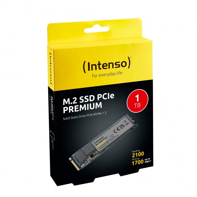 Intenso 3835460 internal solid state drive 1 TB M.2 PCI Express 3.0 NVMe 3D NAND