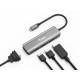 Equip USB-C to HDMI/DisplayPort/VGA /USB Adapter