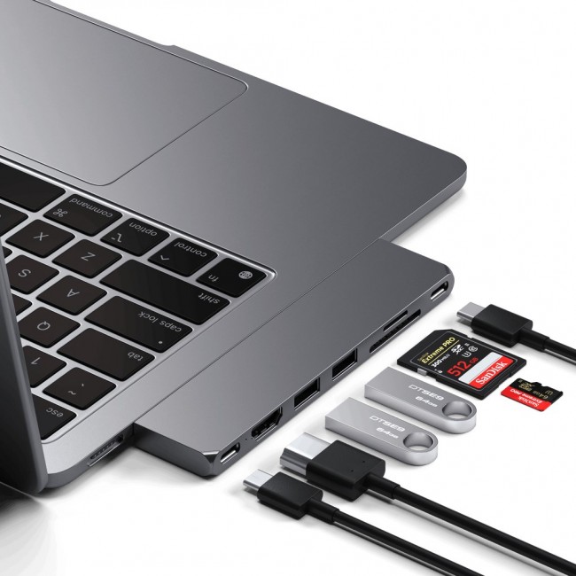 Satechi Type-C Pro Hub Slim - Space Gray