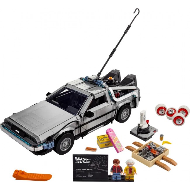 LEGO ICONS 10300 TIME MACHINE FROM BACK TO THE FUTURE