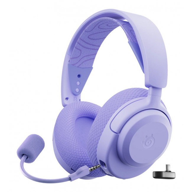 Steelseries Arctis Nova 3P Headset Wireless Head-band Gaming USB Type-C Bluetooth Lavender