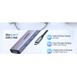 Ugreen 20956A interface hub USB Type-C 5000 Mbit/s Silver