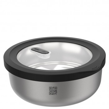 Steel round container PROVIDO 2 ltr