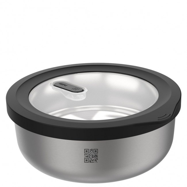 Steel round container PROVIDO 2 ltr