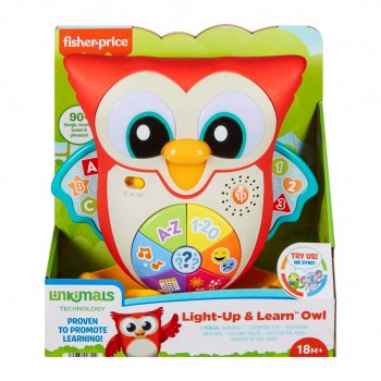 FISHER PRICE LINKIMALS INTERACTIVE OWL HJN58