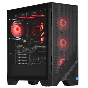 Actina 5901443347002 PC AMD Ryzen 7 7700X 32 GB DDR5-SDRAM 1 TB SSD AMD Radeon RX 7800 XT Midi Tower Black
