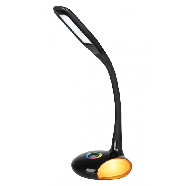 Activejet LED desk lamp VENUS BLACK with RGB base Activejet LED desk lamp VENUS BLACK with RGB base