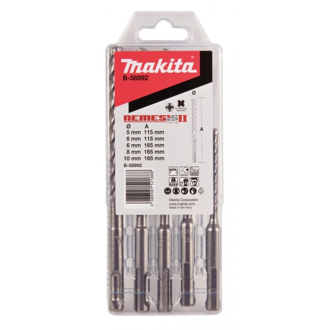 Makita B-58992 drill bit 5 pc(s) Makita B-58992 drill bit 5 pc(s)