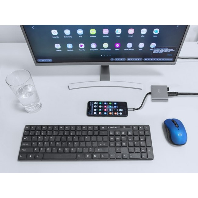 NATEC MULTI PORT FOWLER MINI (USB-C PD, HDMI 4K) NATEC MULTI PORT FOWLER MINI (USB-C PD, HDMI 4K)
